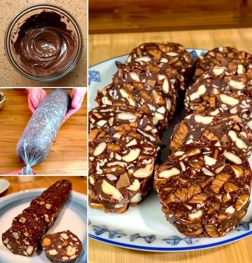 Keto Chocolate Salami – A Sweet, Low-Carb Treat