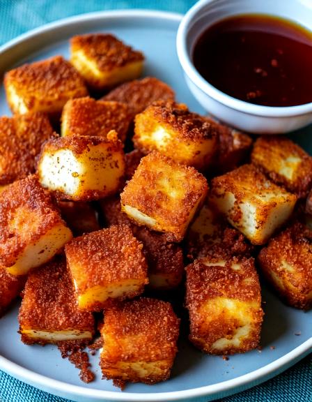 Crispy Chili Honey Halloumi Bites: A Savory, Sweet, and Spicy Delight