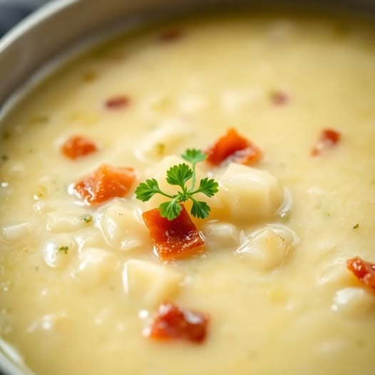 Irish Bacon, Cabbage, and Potato Soup