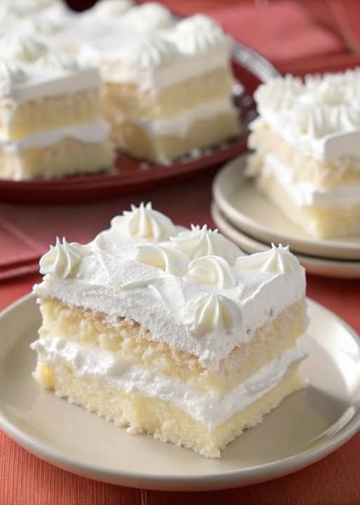 Heavenly White Snack Cake: A Light and Fluffy Delight