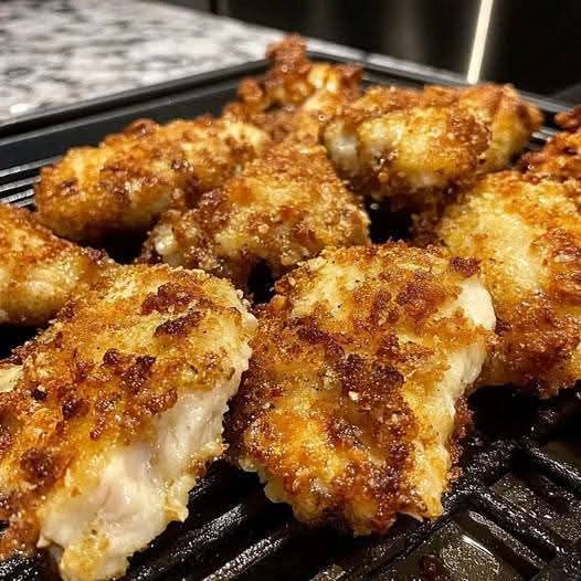 Parmesan Crusted Air Fryer Chicken Tenders – Crispy, Flavorful, and Healthy