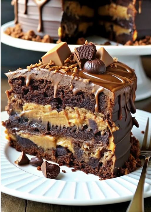 Peanut Butter Chocolate Gooey Butter Cake: A Rich and Decadent Dessert