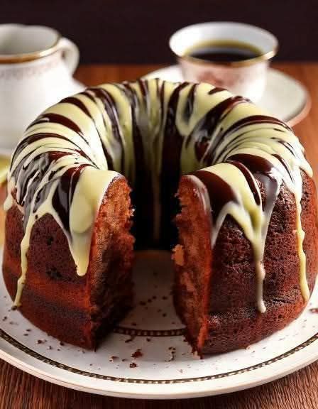 Classic Moist Marble Cake Recipe: A Perfectly Swirled Delight