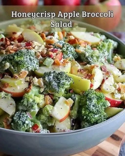 Honeycrisp Apple Broccoli Salad