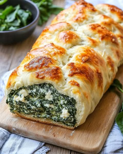 Spinach Bread Recipe: A Savory, Cheesy Delight