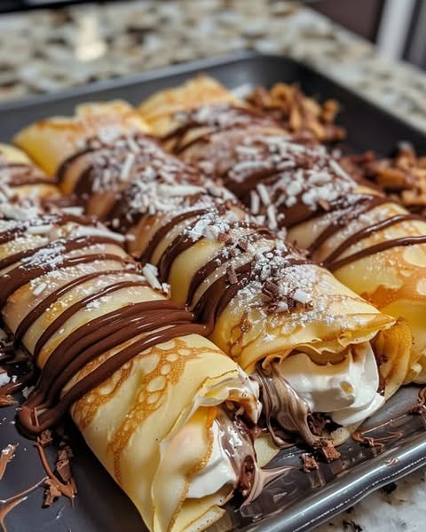 Silky Nutella Crepes – The Ultimate Sweet Treat!