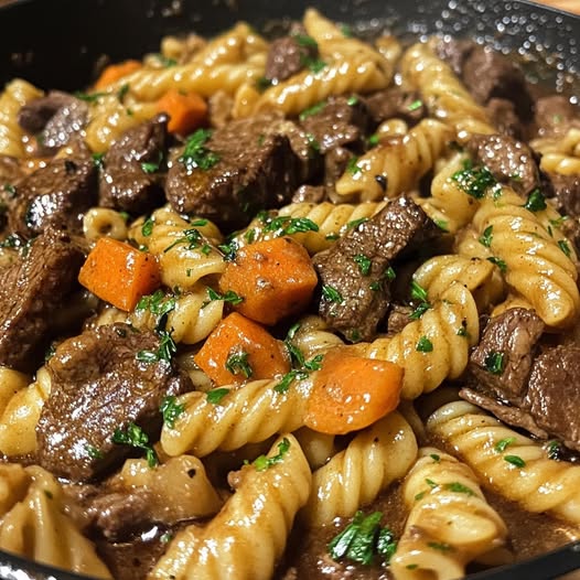 Beef Bourguignon Pasta – A Hearty, Flavorful Delight