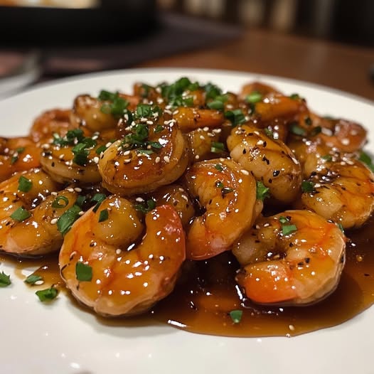 Sweet and Savory Honey Garlic Shrimp – A Flavorful Delight