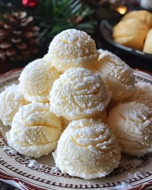 Sweetened Condensed Milk Snowball Cookies