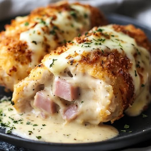 Creamy Chicken Cordon Bleu