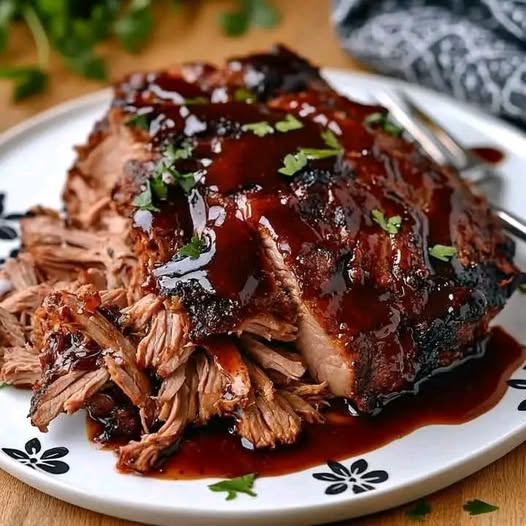 Slow-Cooked Pulled Pork with Homemade Barbecue Sauce