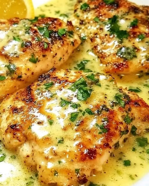 Creamy Lemon Garlic Chicken: A Zesty and Velvety Delight