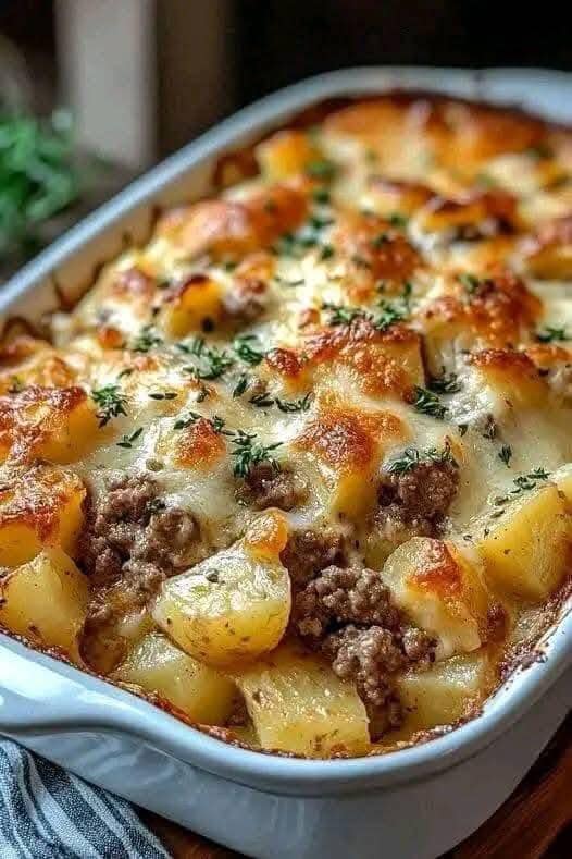 Easy Hamburger Potato Casserole: The Ultimate Comfort Meal!