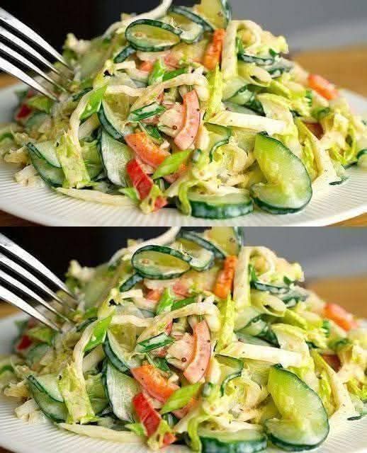 Cucumber Salad for Belly Fat Loss