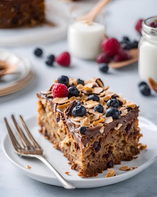 Healthy Diet Oatmeal Cake