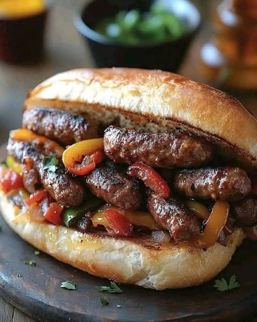 Italian Sausage and Peppers Sandwiches