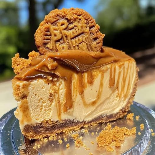 Biscoff Cookie Butter Cheesecake: A Cookie Lover's Dream