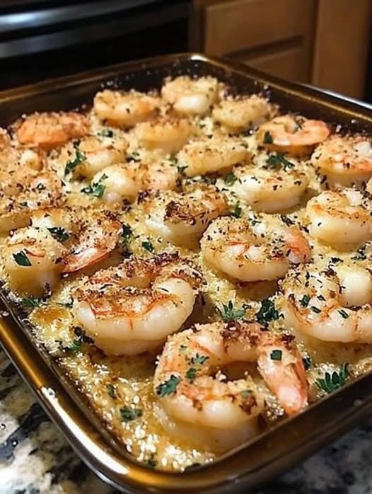 Garlic Parmesan Baked Shrimp – A Quick and Flavorful Delight