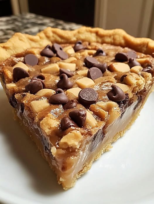 Chocolate Chip Cookie Pie