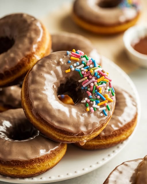 Old-Fashioned Cake Donuts – Crispy Outside, Soft Inside!