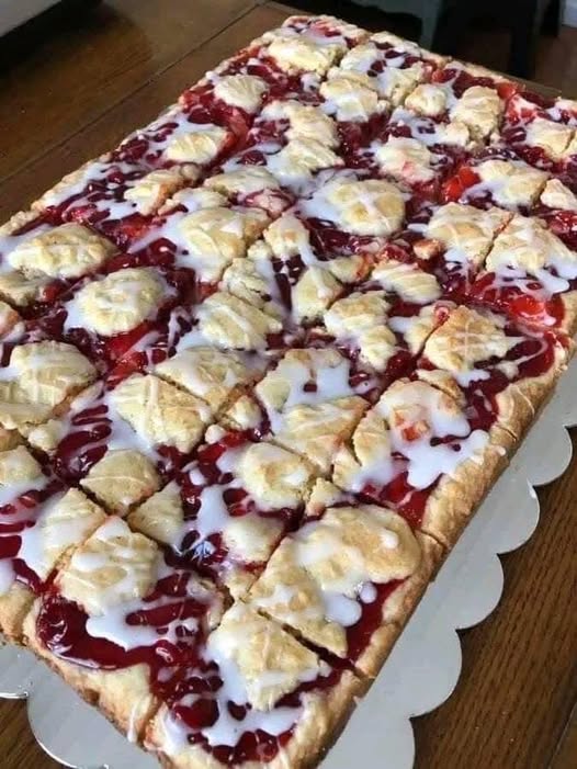 Cherry Bars for a Crowd