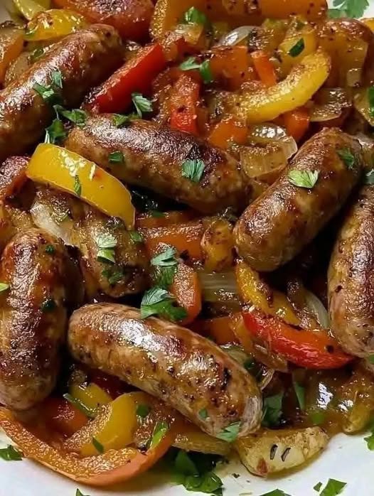 Classic Sausage, Peppers, and Onions