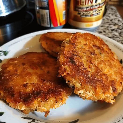 Air Fryer Southern Fried Salmon Patties