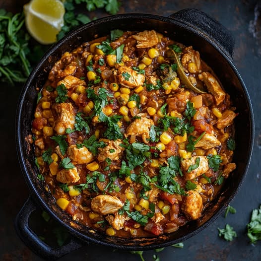 Street Corn Chicken Chili