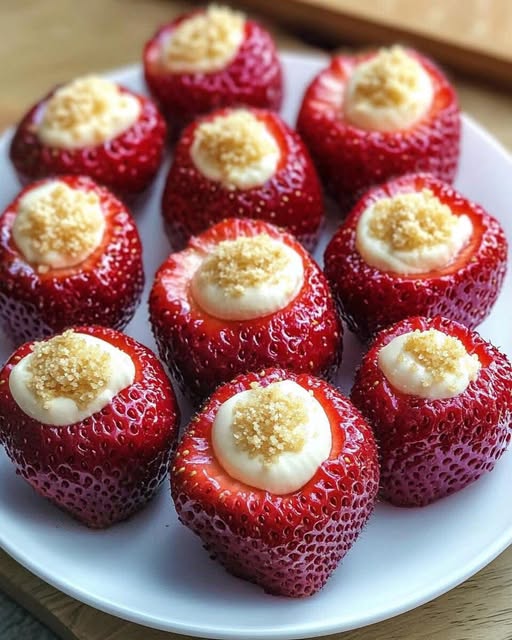 Cheesecake Deviled Strawberries – A Must-Try Recipe