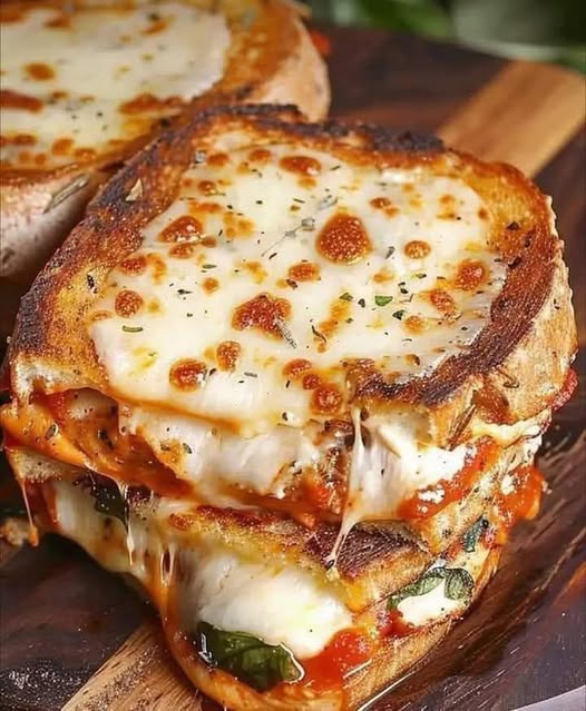 Chicken Parmesan Grilled Cheese Sandwich – A Perfect Fusion of Comfort Food