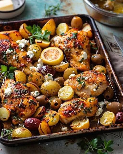 Mediterranean Lemon Herb Chicken