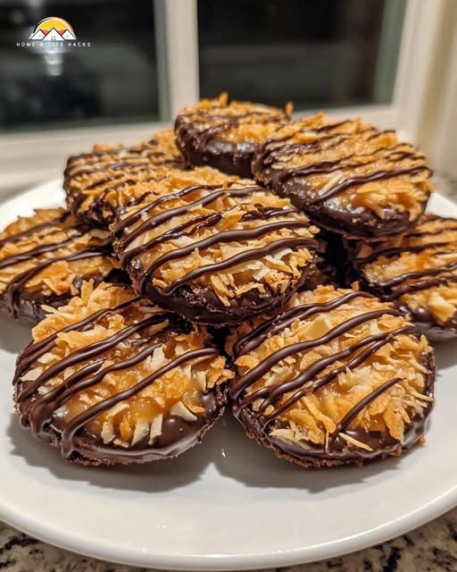 Homemade Samoas Girl Scout Cookies - A Homemade Twist on a Classic