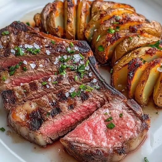 Perfectly Seared T-Bone Steak – A Flavorful, Steakhouse-Style Experience at Home