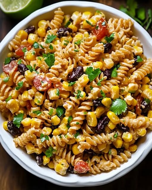 Mexican Street Corn Pasta Salad