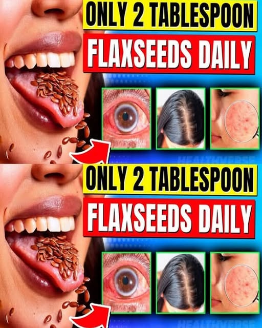 2 Tablespoons of Flaxseeds Daily Will Trigger This in Your Body!