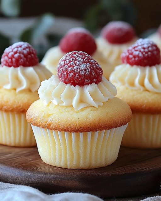 Fluffy Japanese Cotton Cheesecake Cupcakes