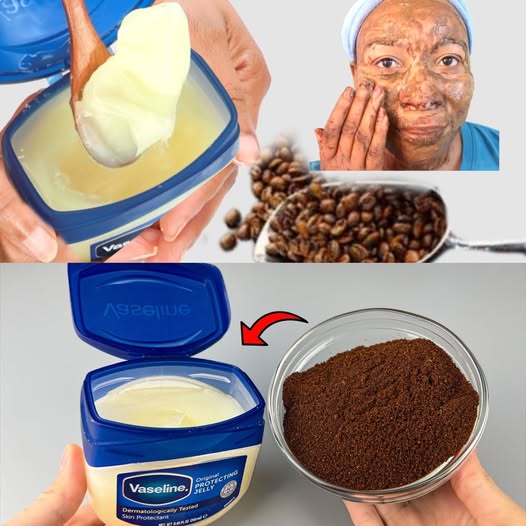 Mix Vaseline and Coffee and you will be delighted! Why didn't I know about this earlier!