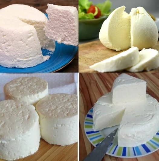 All you need is 1 liter of milk, yogurt, and half a lemon to make the tastiest homemade cheese.