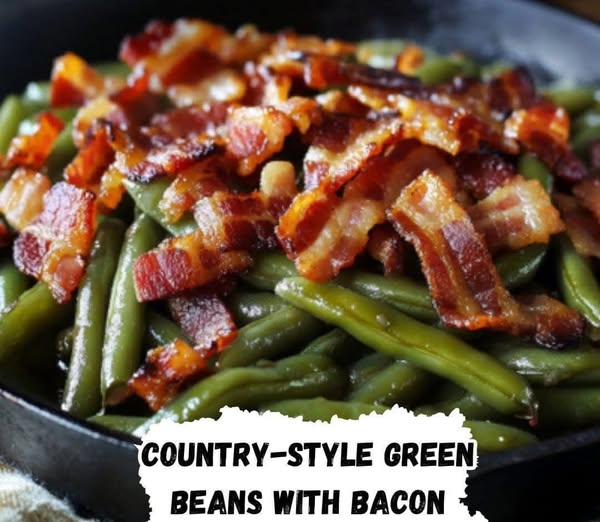 Country-Style Green Beans with Bacon: A Savory Southern Classic