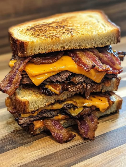 Smoky BBQ Bacon Melt