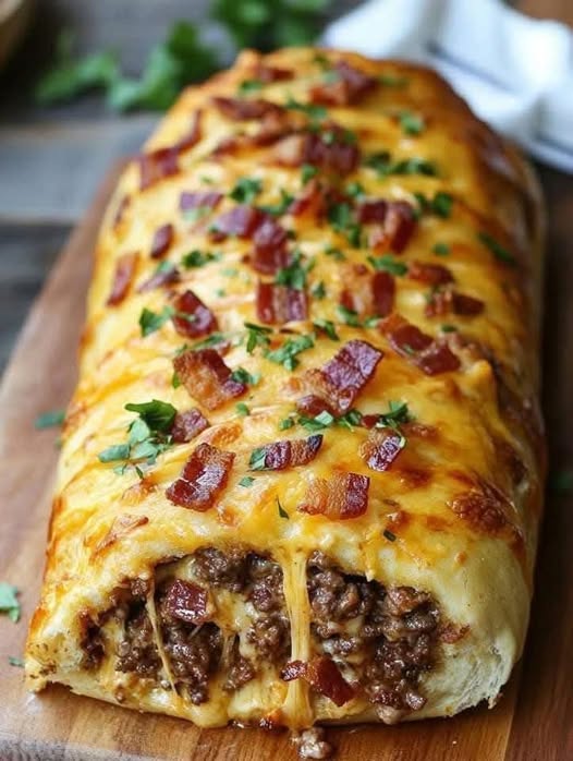 Cheesy Bacon Beef Roll-Ups