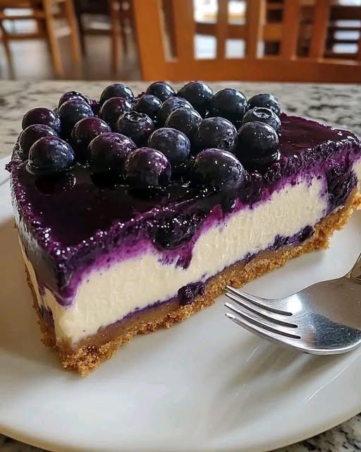 Fresh Blueberry Cheesecake