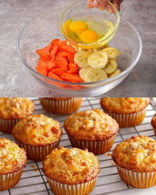 The ULTIMATE Banana Carrot Muffins (Healthy & Delicious!)