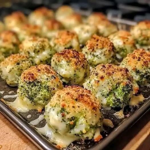 Baked Broccoli Cheese Balls