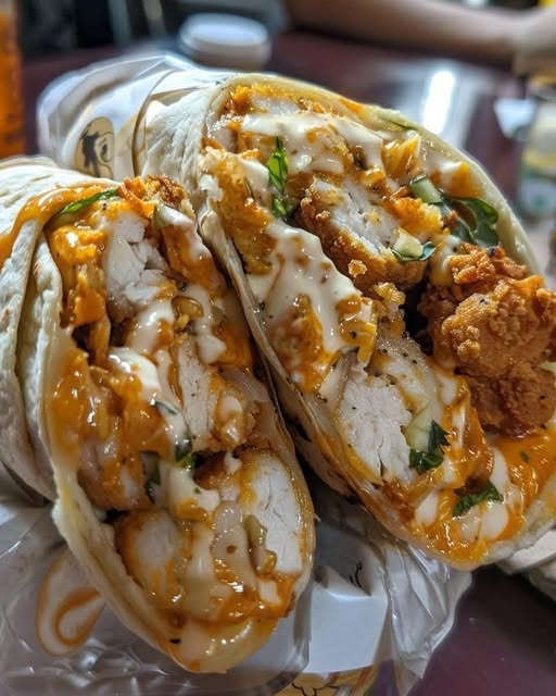 Cheesy Garlic Chicken Wraps: A Melty, Flavorful Bite of Comfort