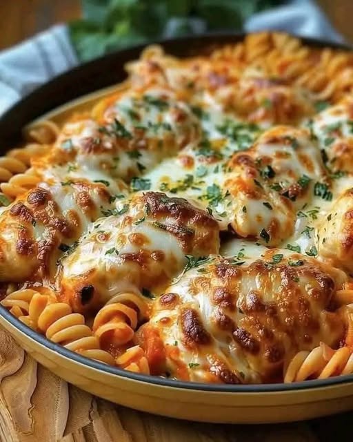 One-Pot Chicken Parmesan Pasta