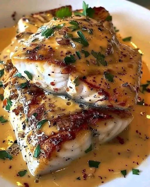 Red Snapper with Creamy Creole Sauce