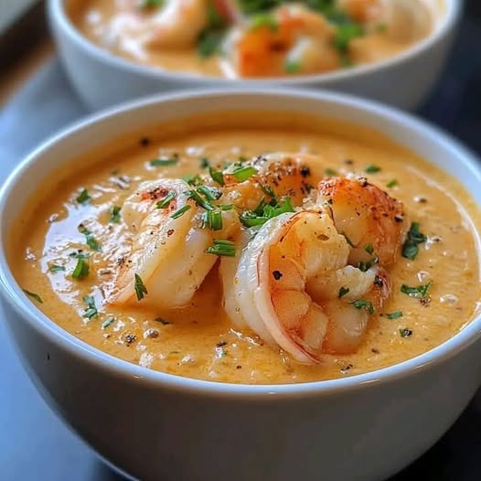 Shrimp and Lobster Bisque – Rich, Creamy & Indulgent!