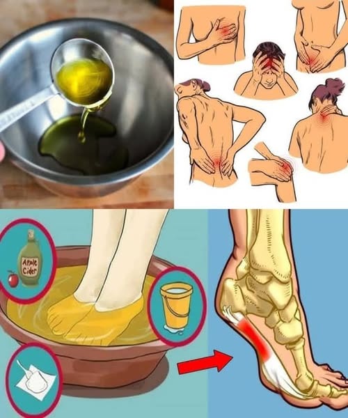 Mix These 3 Ingredients to Relieve Pain in No Time - Homemade Natural Painkiller