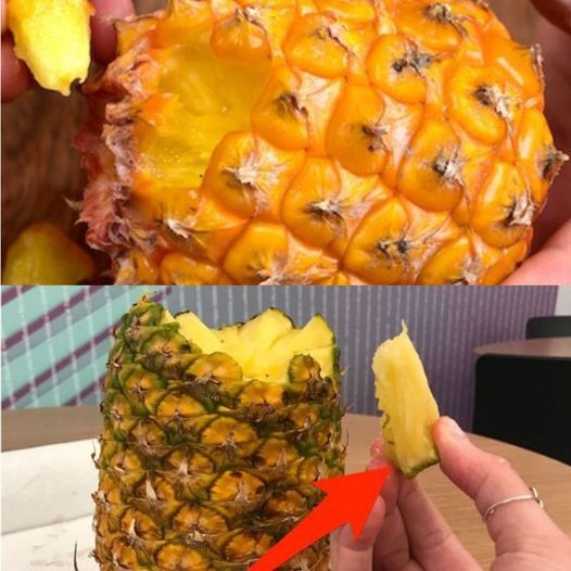 Ingredients and Tools You'll Need: 1 fresh pineapple  A sharp chef’s knife